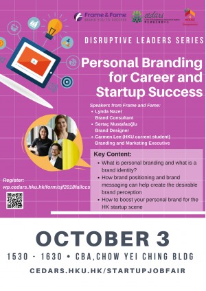 Disruptive Leaders Series: Frame and Fame Ltd - Personal Branding for Career and Startup Success